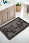 Mijölnir Relax - Alfombra de baño Antracita 60 x 100 cm